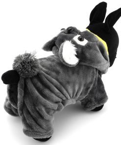 SMALLLEE_LUCKY_STORE Pet Clothes for Small Dog Cat Fleece Koala Costume Party Halloween Fancy Dress Grey 7