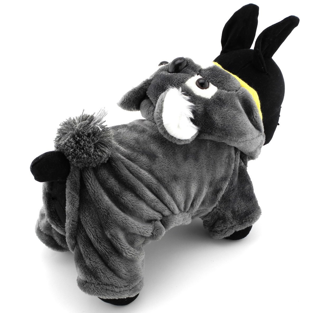 SMALLLEE_LUCKY_STORE Pet Clothes for Small Dog Cat Fleece Koala Costume Party Halloween Fancy Dress Grey 7