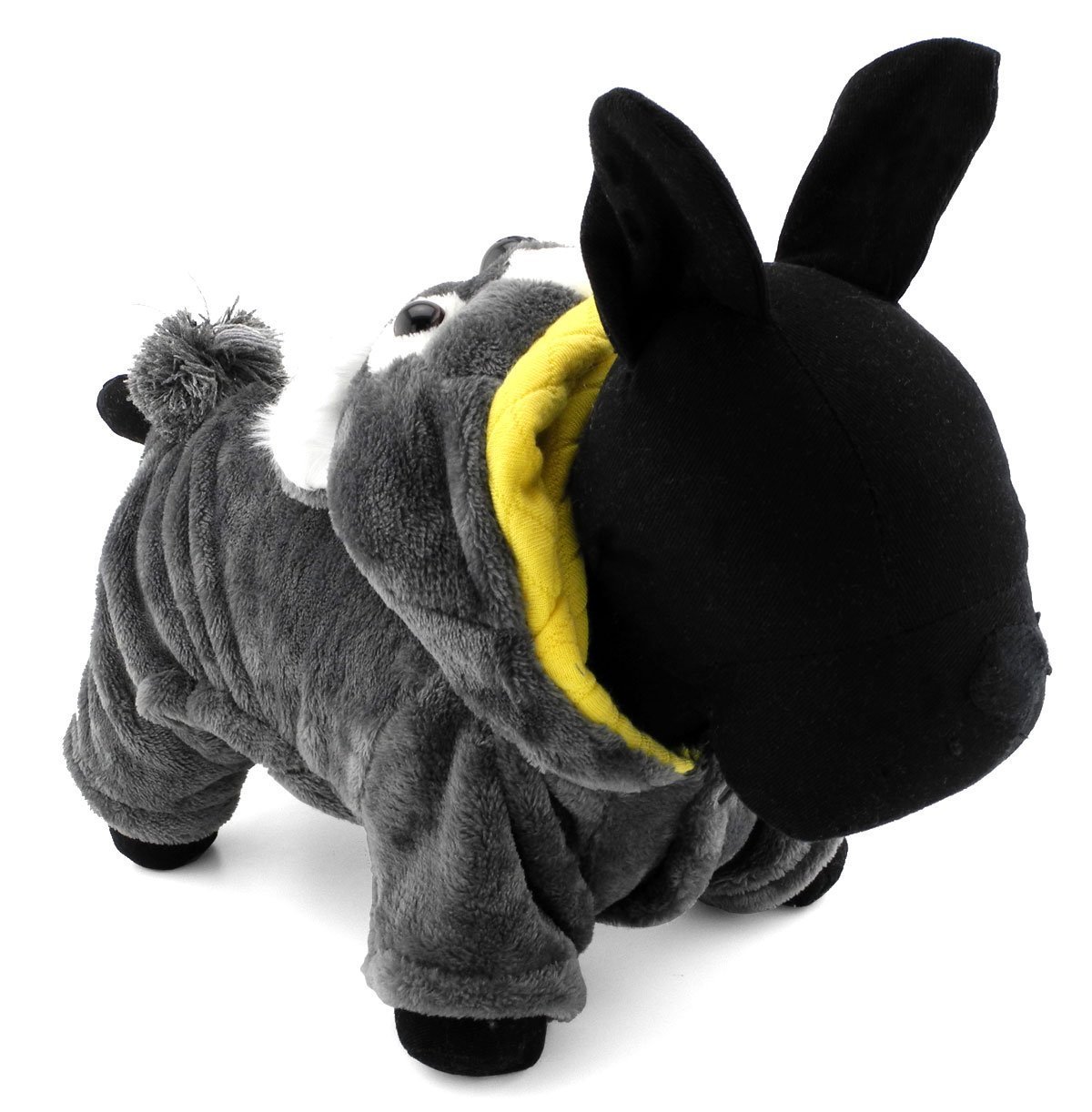 SMALLLEE_LUCKY_STORE Pet Clothes for Small Dog Cat Fleece Koala Costume Party Halloween Fancy Dress Grey 8