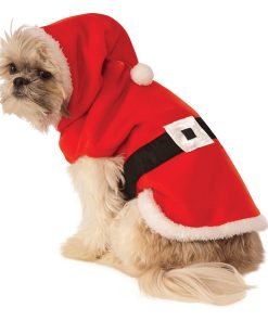 Santa Hoodie Dog Costume