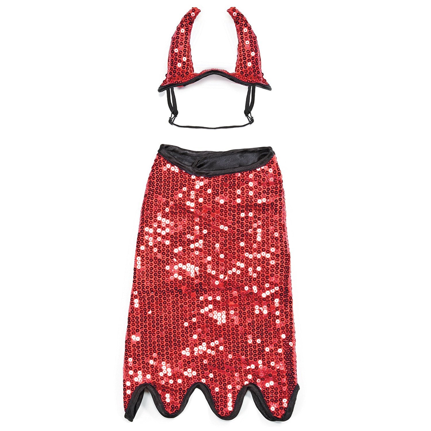Zack & Zoey Sequin Devil Dog Costume 2