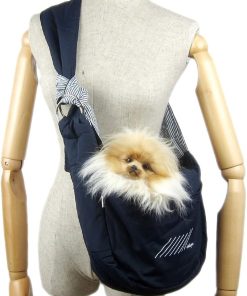 Alfie Pet by Petoga Couture - Carmel Pet Sling Carrier with Adjustable Strap