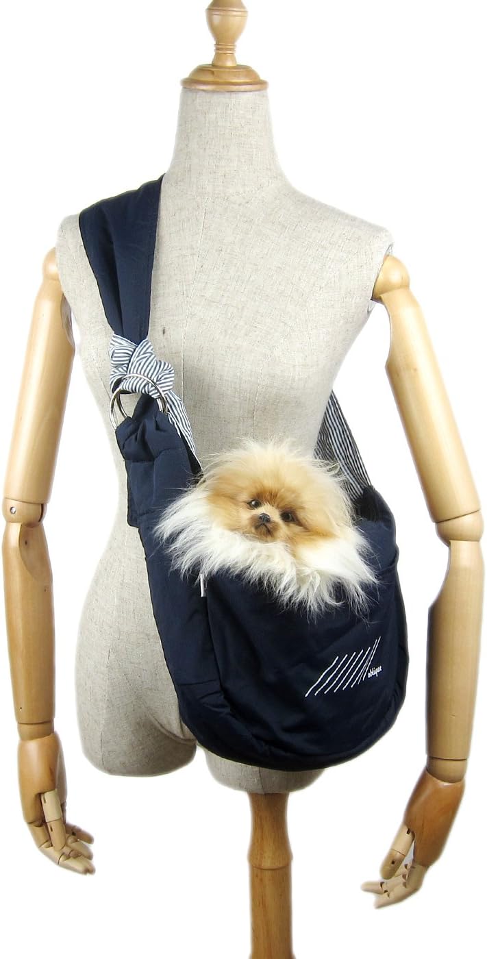 Alfie Pet by Petoga Couture - Carmel Pet Sling Carrier with Adjustable Strap