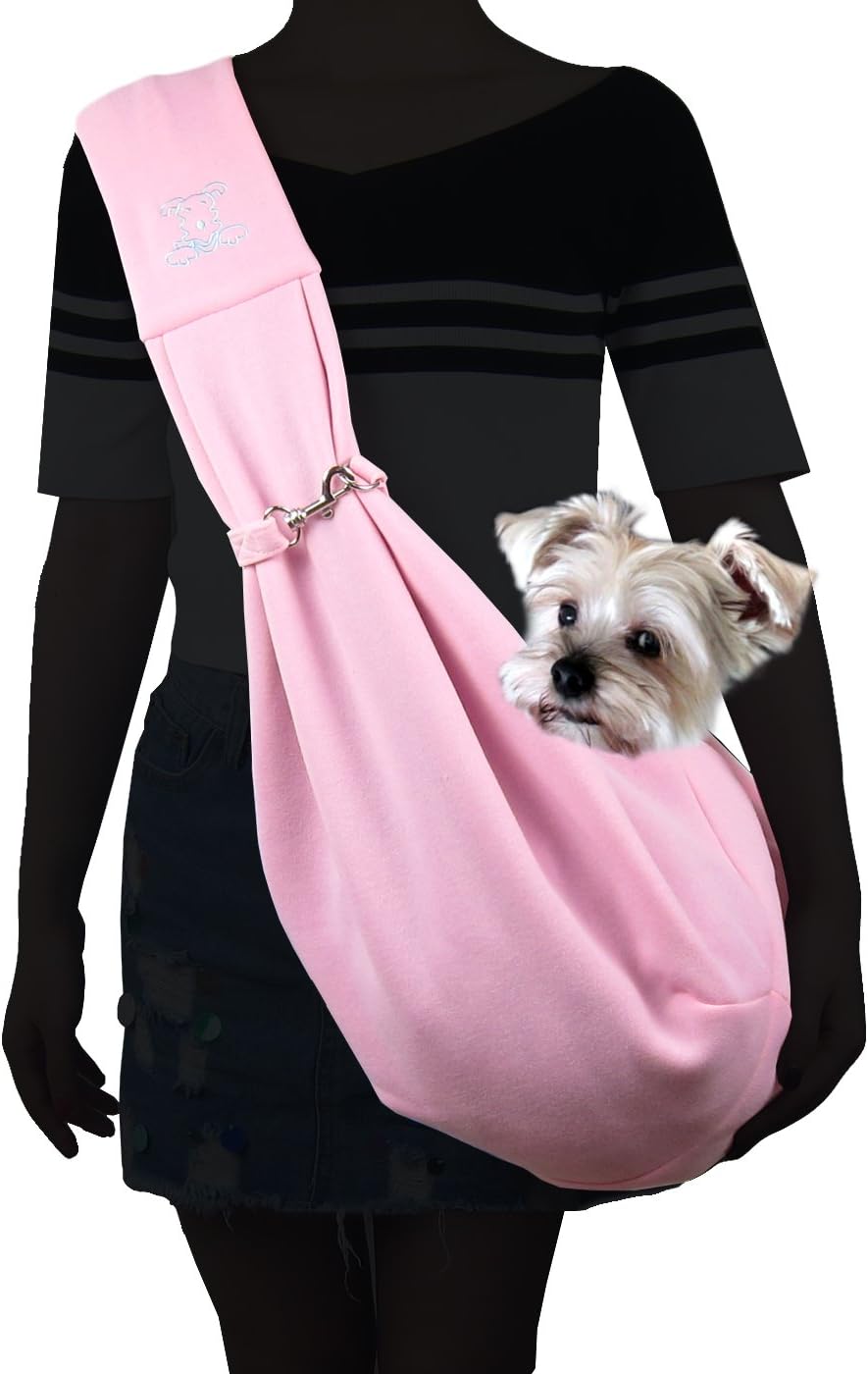 Alfie Pet by Petoga Couture - Chico 2.0 Revisible Pet Sling Carrier with Adjustable Strap