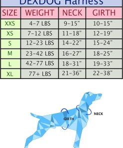Chest Plate Harness with Adjustable Straps, Reflective, Padded for XX-Small Dogs - Blue - 2