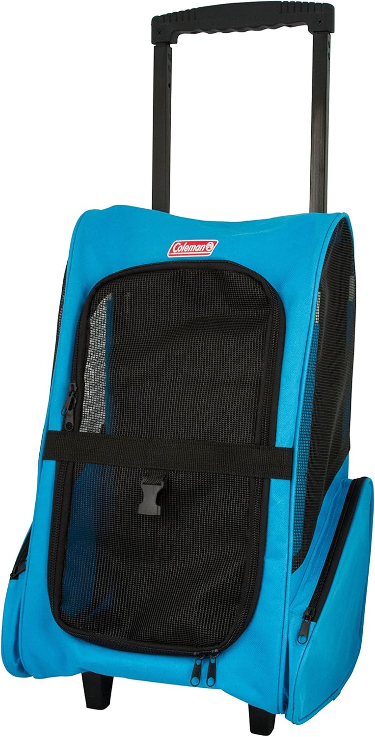 Coleman Pet Carrier Trolley, Good for small dogs such as Chihuahua, Yorkie, teacup dog size - 4