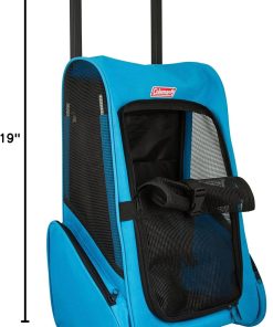 Coleman Pet Carrier Trolley, Good for small dogs such as Chihuahua, Yorkie, teacup dog size - 8