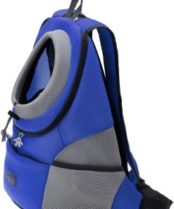 CozyCabin Latest Style Comfortable Dog Cat Pet Carrier Backpack Travel Carrier Bag Front for Small dogs Puppy Carrier Bike Hiking Outdoor (M, Black) - 5