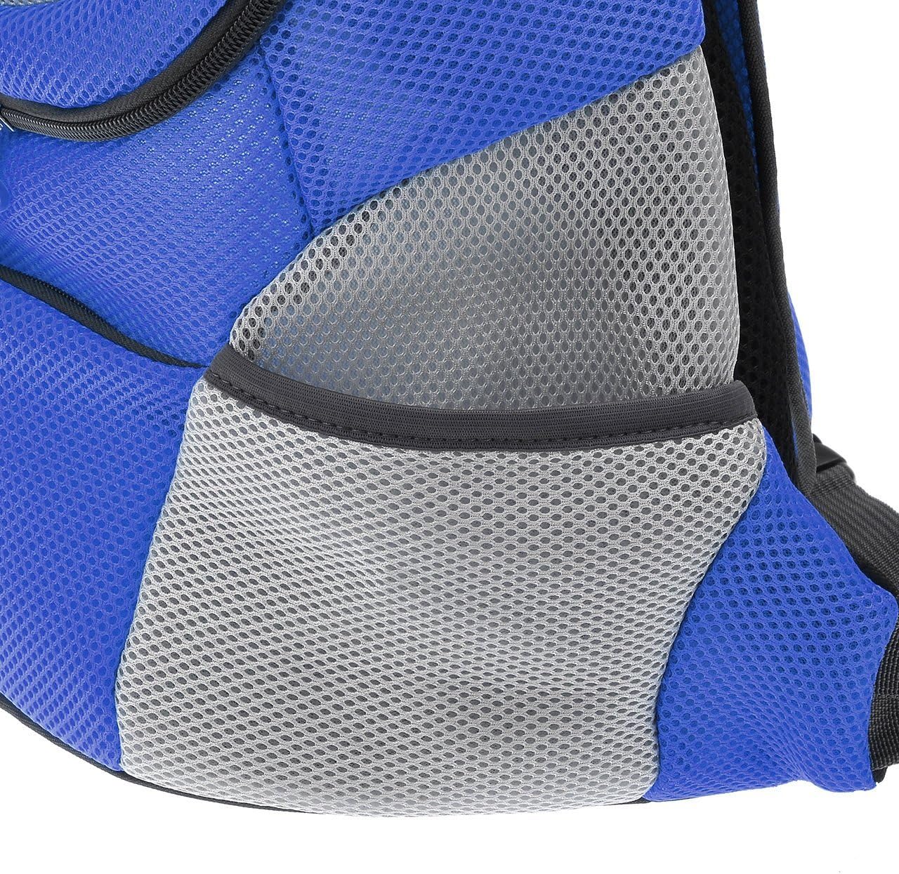CozyCabin Latest Style Comfortable Dog Cat Pet Carrier Backpack Travel Carrier Bag Front for Small dogs Puppy Carrier Bike Hiking Outdoor (M, Black) - 6