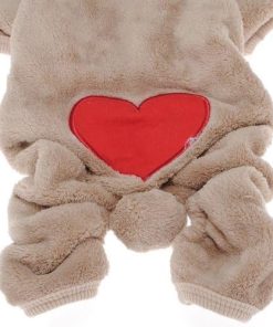 Dog Outfits, FuzzyGreen® Cut Dog Apparel Hoodie Clothes for Small Dogs Boy Girl Male Female+Gift - 3