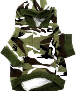 Ranphy Small Dog Cat Camo T-shirt Puppy Tank Top Chihuahua Hoodie for Boy Crown Shirt Puppy Tee Shirt - 5