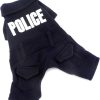 SELMAI Pet Clothes for Small Dog Cat Puppy Jacket Sweater Jumpsuit Chihuahua Yorkie Pajamas Christmas Clothing Dark Blue - 1