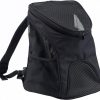 Small Animals Backpack Breathable Mesh Soft-side Puppies Cats Kittens and Rabbits Adjustable Comfortable Chihuahua Yorkies Shih Tzus Carrier for Hiking Outdoor Travel - 1
