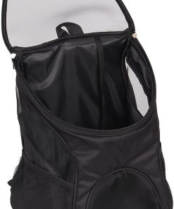 Small Animals Backpack Breathable Mesh Soft-side Puppies Cats Kittens and Rabbits Adjustable Comfortable Chihuahua Yorkies Shih Tzus Carrier for Hiking Outdoor Travel - 5