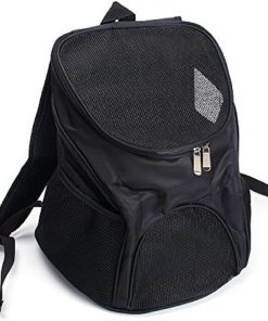 Small Animals Backpack Breathable Mesh Soft-side Puppies Cats Kittens and Rabbits Adjustable Comfortable Chihuahua Yorkies Shih Tzus Carrier for Hiking Outdoor Travel - 7