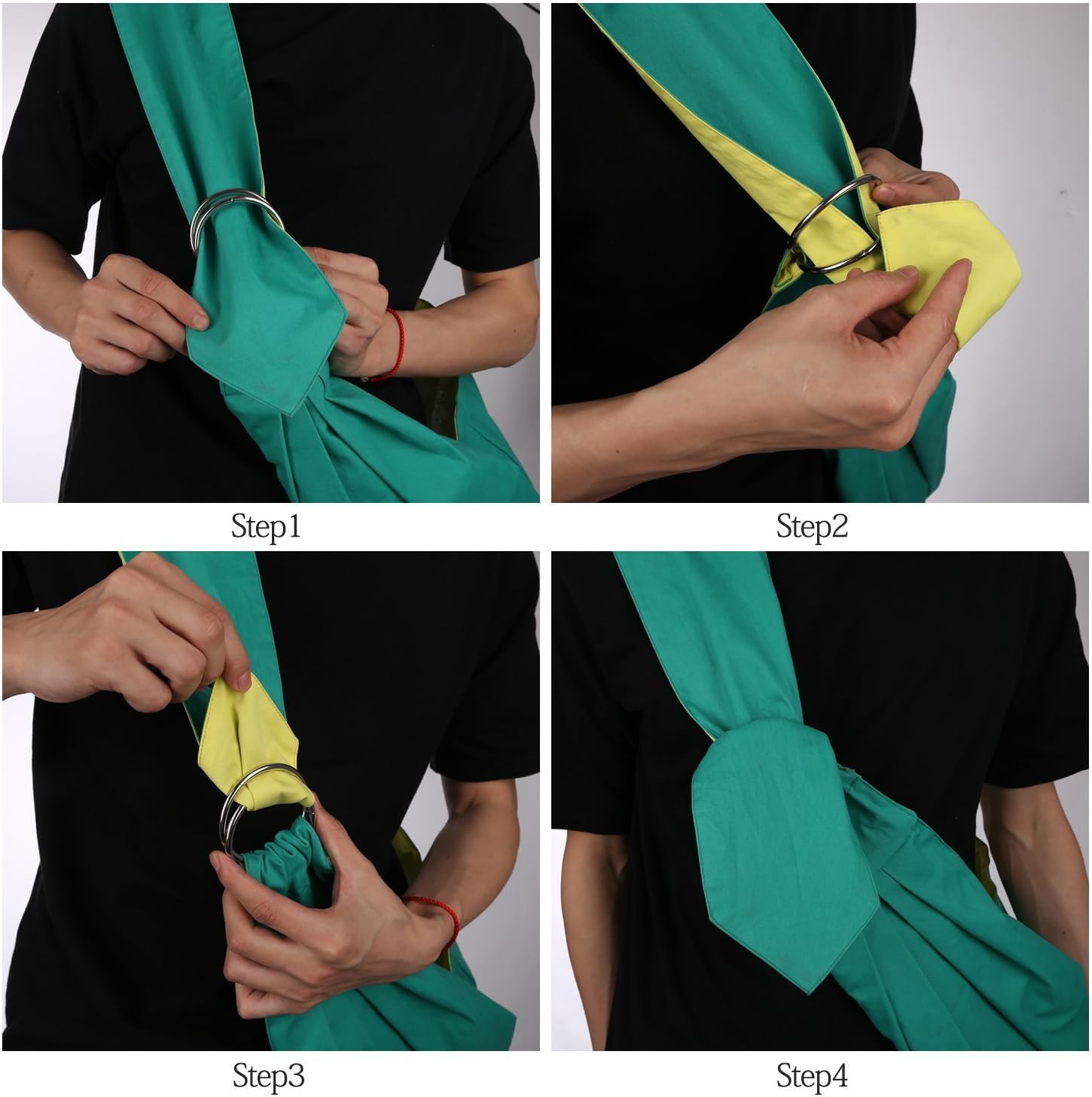 sPETyle Hands Free Reversible Pet Bag Sling Carrier with Adjustable Strap for Small Dogs Puppies Cats Rabbits - 6