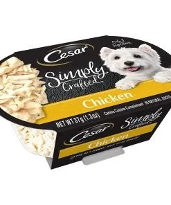 CESAR SIMPLY CRAFTED Adult Wet Dog Food Cuisine Complement 2
