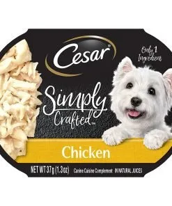 CESAR SIMPLY CRAFTED Adult Wet Dog Food Cuisine Complement