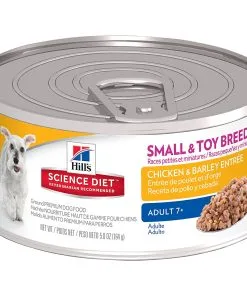 Hill's Science Diet Mature Adult Small & Toy Entrees Wet Dog Food, 5.8-Ounce Can, 24-Pack