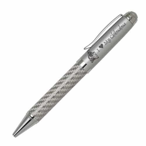 Carbon Fiber Ballpoint Pen - I Love My Chihuahua Carbon Fiber Ballpoint Pen - I Love My Chihuahua