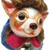 December Diamonds Blown Glass Ornament - Princess Anna Chihuahua