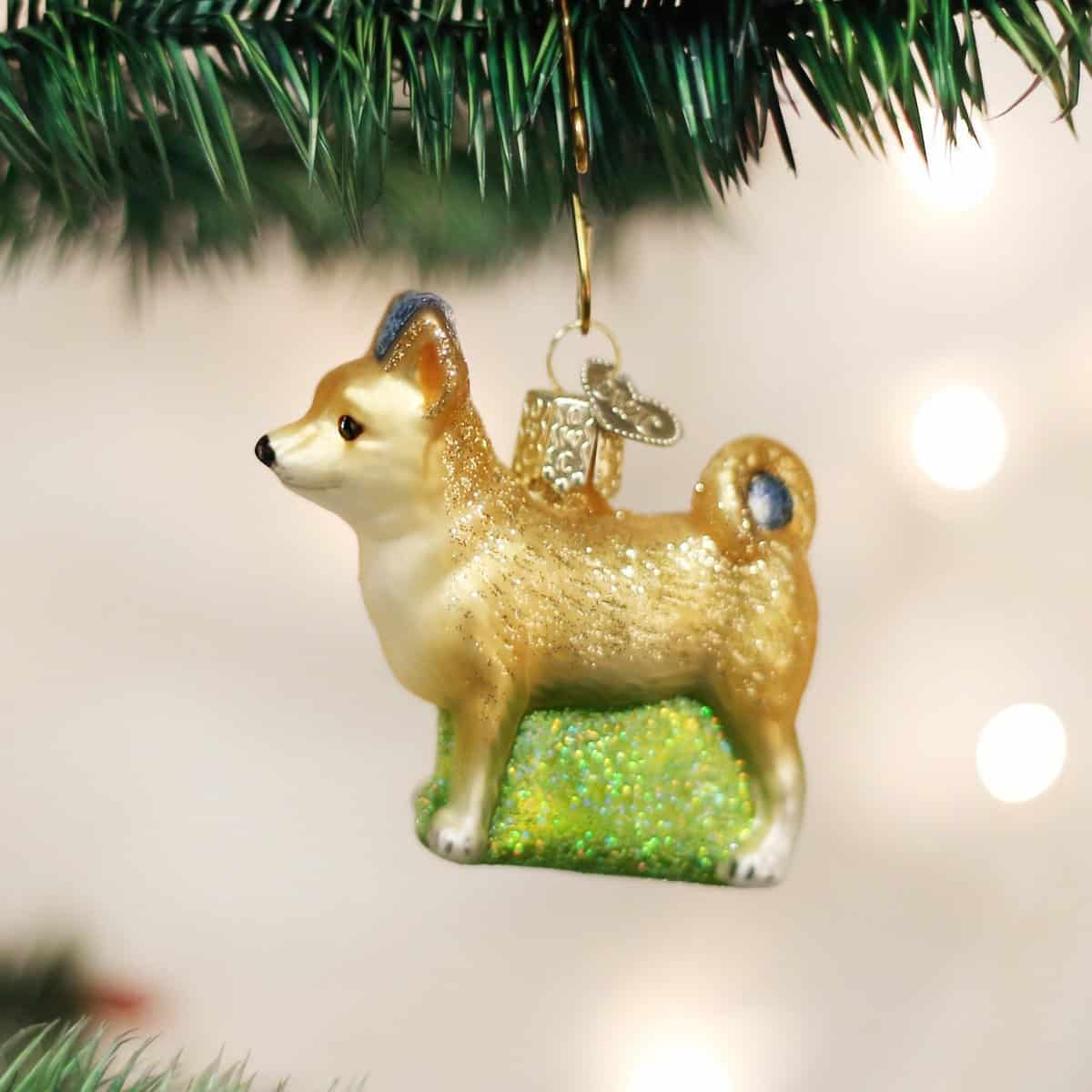Old World Christmas Ornaments- Chihuahua Glass Blown Ornaments for Christmas Tree 2