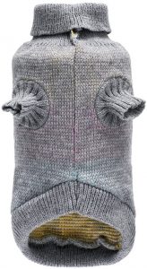 BINGPET Dog Argyle Sweater Cute Winter Pets Clothes 4