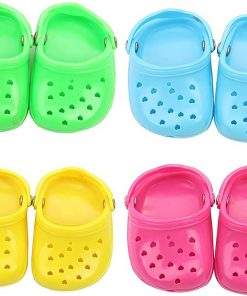 Dog Sandals, 7 Colors Optional, Puppy Shoes Crocs, Pet Sandals for Small Dogs, Pet Lovely Shoes for Taking Photos, Cat Shoes for Summer Green 6