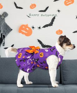 Dog Halloween Costumes Girl Dog Halloween Dress Stretchy Funny Dog Costumes Puppy Clothes 7
