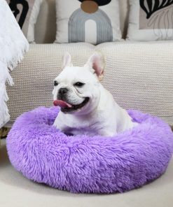 Purple Dog Beds for Small Dogs Washable, Calming Dog Bed for Small Dogs 5