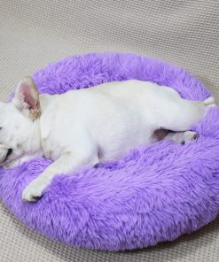 Purple Dog Beds for Small Dogs Washable, Calming Dog Bed for Small Dogs 6
