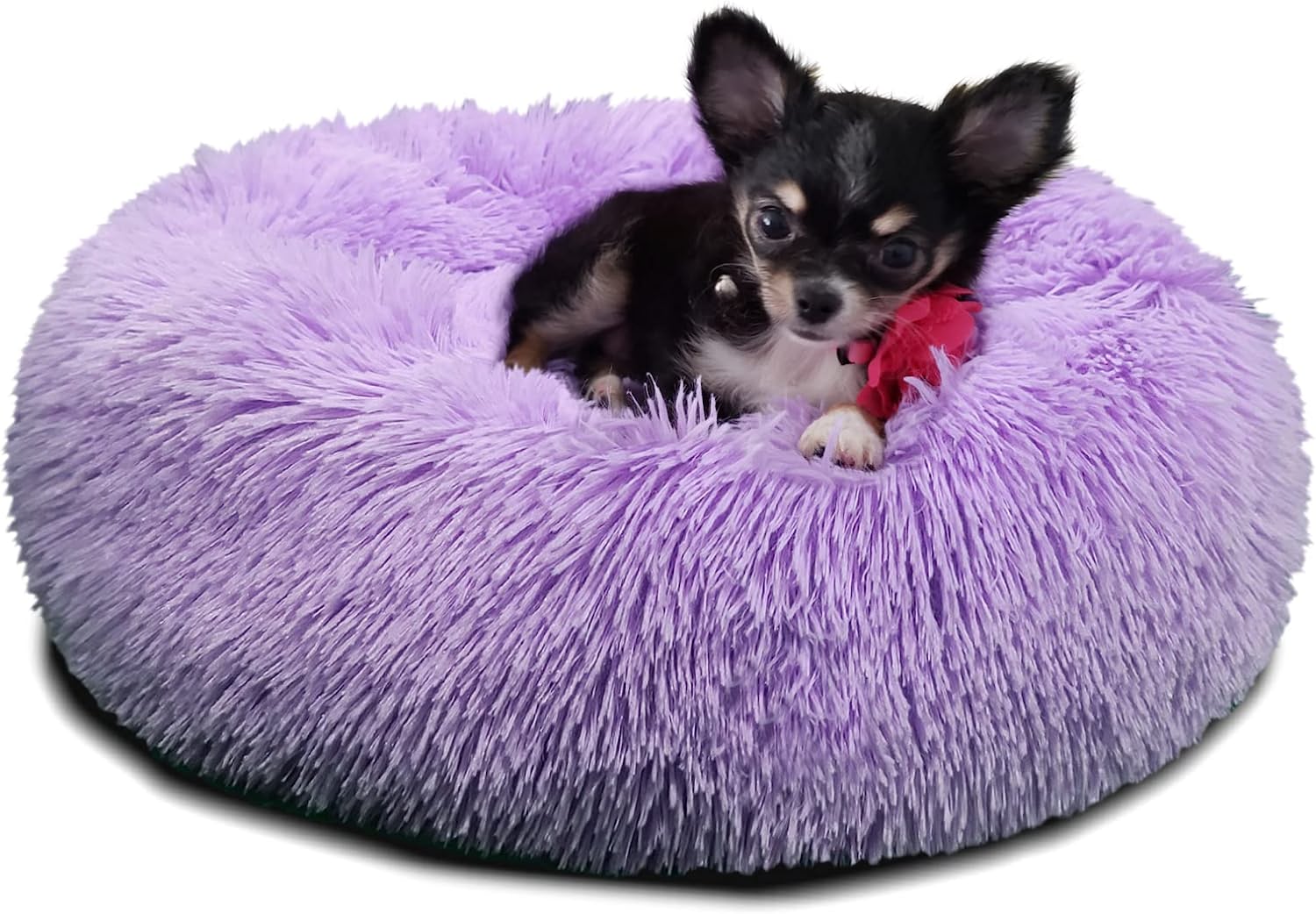 Purple Dog Beds for Small Dogs Washable, Calming Dog Bed for Small Dogs 7