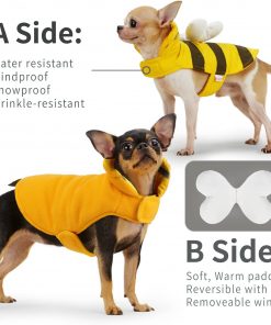 𝟐𝟎𝟐𝟐 𝐍𝐄𝐖 Frienperro Reversible Small Dog Costume, Dog Halloween Costumes 4