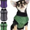 Dog Coats for Small Dogs, Dog Clothes Winter Coat Boy, Fleece Lined Warm Dog Jacket for Puppy Cold Weather