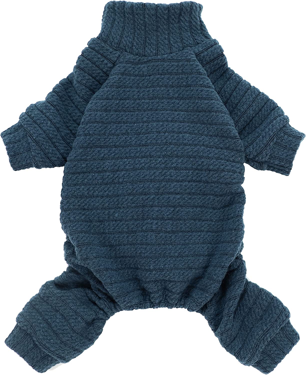 Fitwarm Turtleneck Knitted Dog Sweater Puppy Pajamas Thermal Doggie Winter Clothes Knitwear Pet Coats Cat Apparel