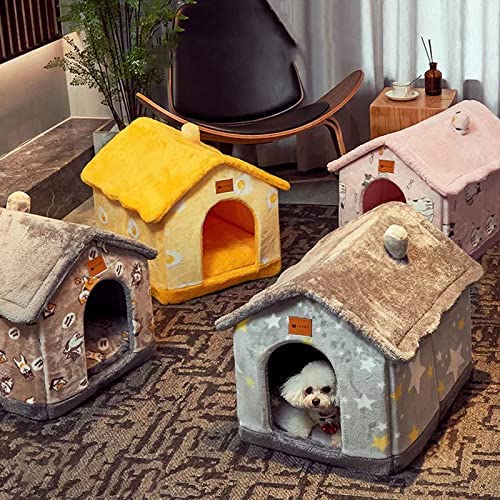 Foldable Dog House Kennel Mattress Suitable for Small Dogs and Cats Spring and Winter Warm Chihuahua pet Supplies Puppy Sofa 5