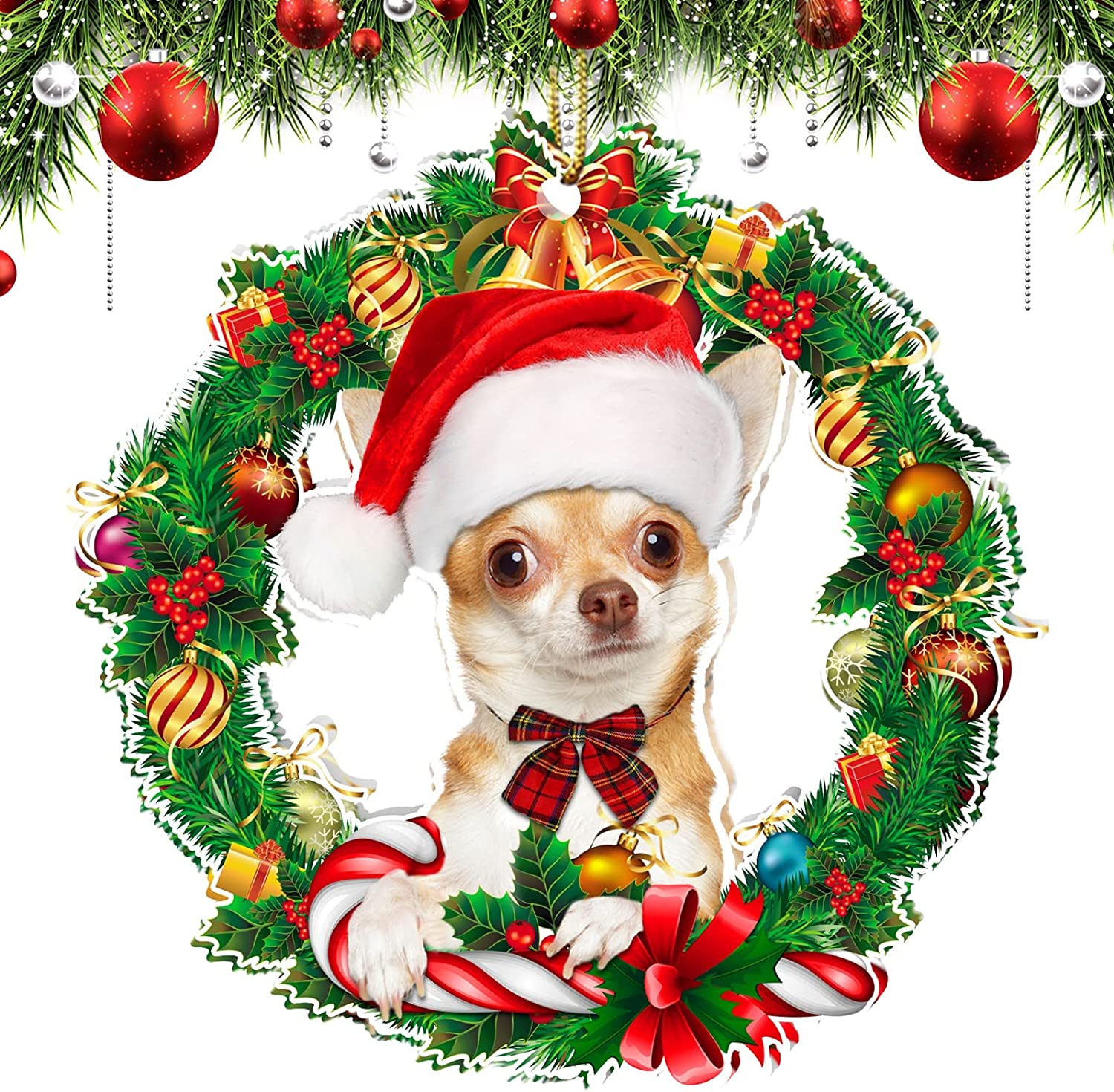 Chihuahua Gifts for Women - Chihuahua Christmas Ornament 2022 Keepsake