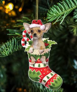Crazytops Funny Dog Christmas Tree Ornament - Dog Lovers Gift Idea Xmas Decor 4