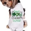 Mama's Lucky Charm Dog Shirt, Cute St. Patrick's Day Dog Shirt, Lucky Charm Shirt for Dogs