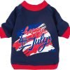 Fitwarm Happy 4th of July Dog Outfit, Holiday Dog Clothes for Small Dogs Boy, Fourth of July Pet Shirt, Patriotic Cat Costume, 100% Breathable Cotton