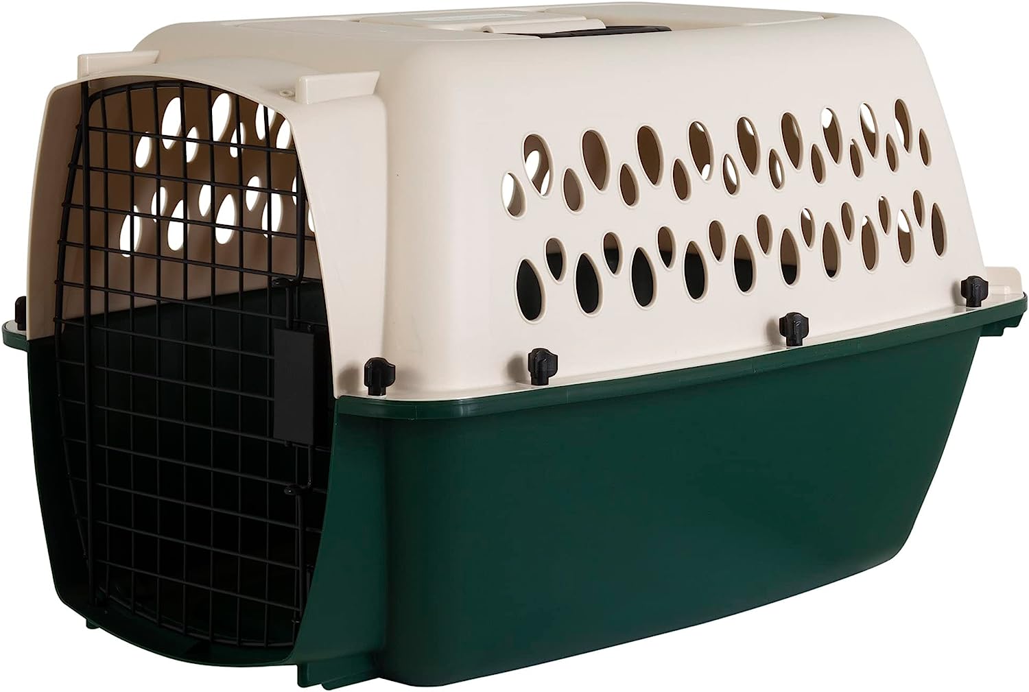Petmate 21793 Ruffmaxx Travel Carrier Outdoor Dog Kennel, 360-degree Ventilation