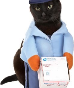 Dog Mail Carrier Costume USPS X-Small Blue 3