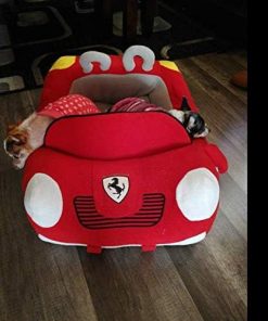 Cool Sports Car Shaped Pet Dog Bed House Chihuahua Yorkie Small Dog Cat House Waterproof Warm Soft Puppy Sofa Kennel 7