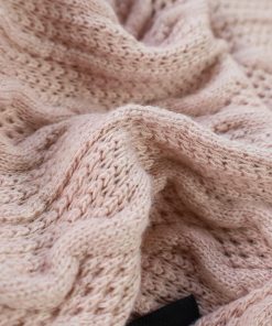 Fitwarm Knitted Dog Sweaters, Turtleneck Pet Pajamas, Dog Winter Clothes for Small Dogs Girl, Cat Apparel, Baby Pink, XS 4