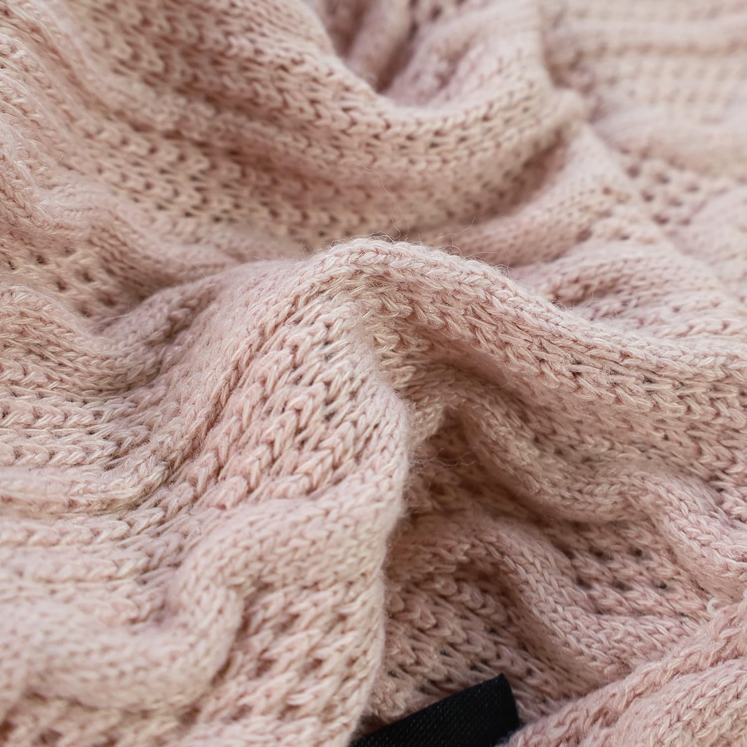 Fitwarm Knitted Dog Sweaters, Turtleneck Pet Pajamas, Dog Winter Clothes for Small Dogs Girl, Cat Apparel, Baby Pink, XS 4