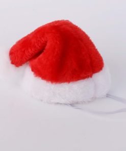 Mini Dog Santa Hat for Dog Christmas Hat (Red) 3