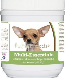 Healthy Breeds Chihuahua Multi-Essentials Powder for Dogs - an Ideal Supplement of Vitamins, Minerals & Antioxidants for Your Dog - 8 oz