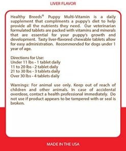 Healthy Breeds Chihuahua Puppy Dog Multivitamin Tablet 60 Count 2