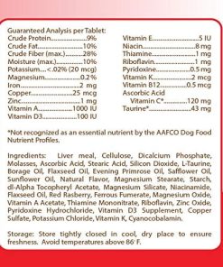 Healthy Breeds Chihuahua Puppy Dog Multivitamin Tablet 60 Count 3