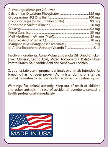 Healthy Breeds Chihuahua Senior Dog Care Soft Chews 100 Count 3